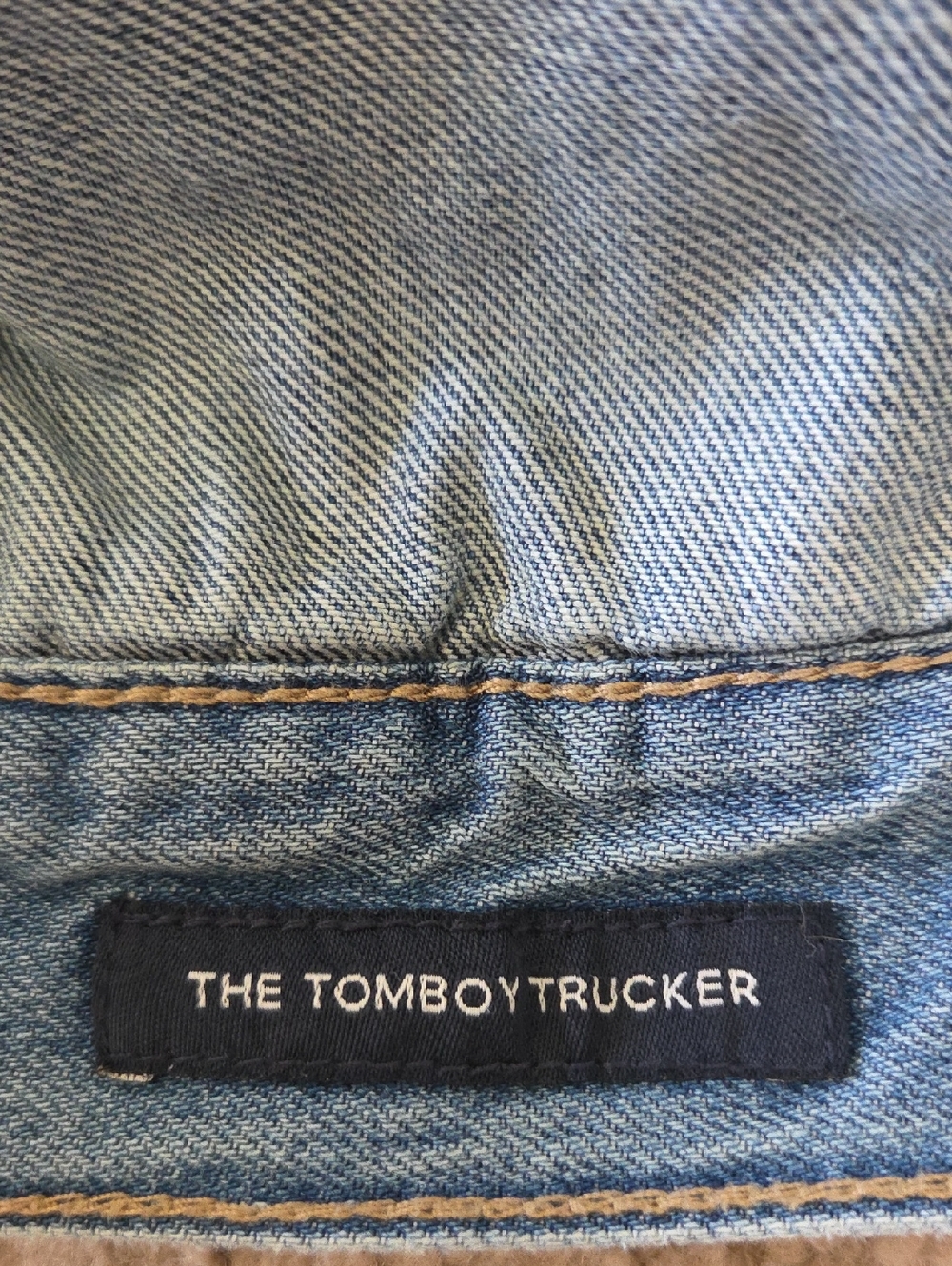 Lucky Brand The Tomboy Trucker Denim Jean Jacket Size Large 100% Cotton - Picture 5 of 5